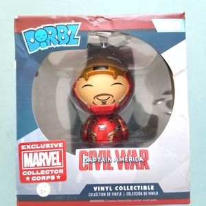 FUNKO DORBZ CAPTAIN AMERICA CIVIL WAR IRON MAN‎ MAR